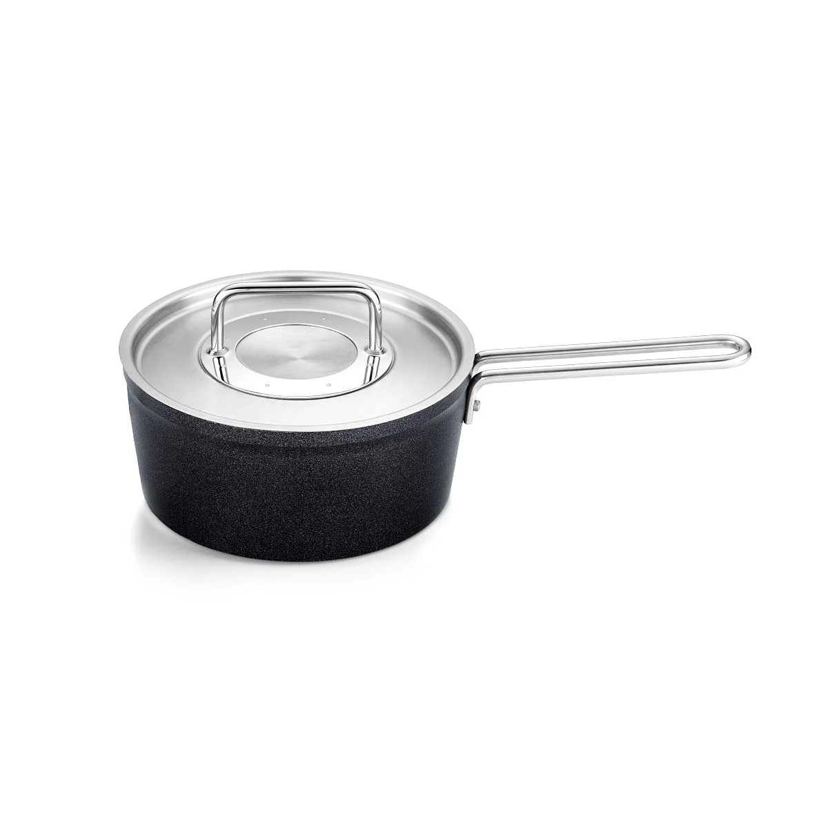Adamant® Stielkasserolle 18cm mit Metalldeckel