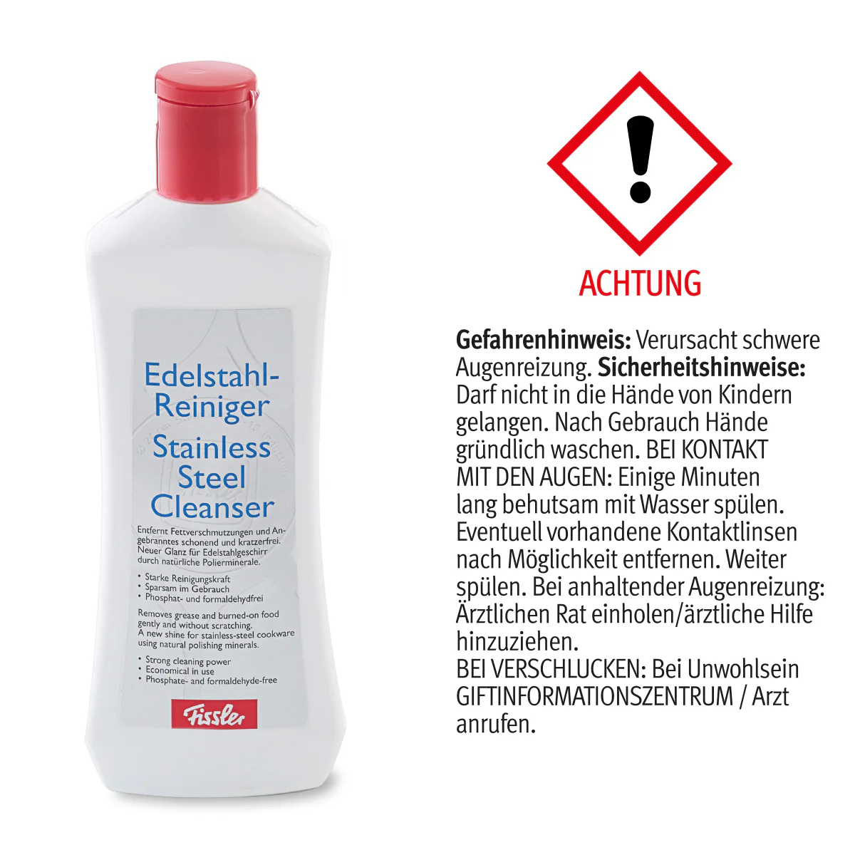Edelstahl-Reiniger