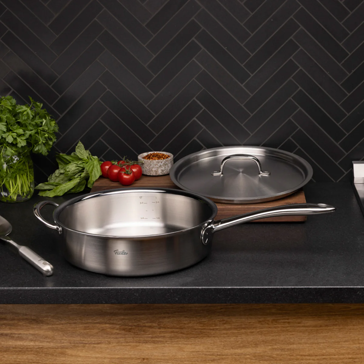 M5 Pro-Ply® Sautépfanne mit Metalldeckel - Image 3