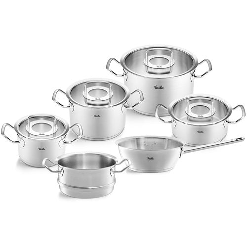 Original-Profi Collection® 6-tlg. Topf-Set mit Glasdeckeln