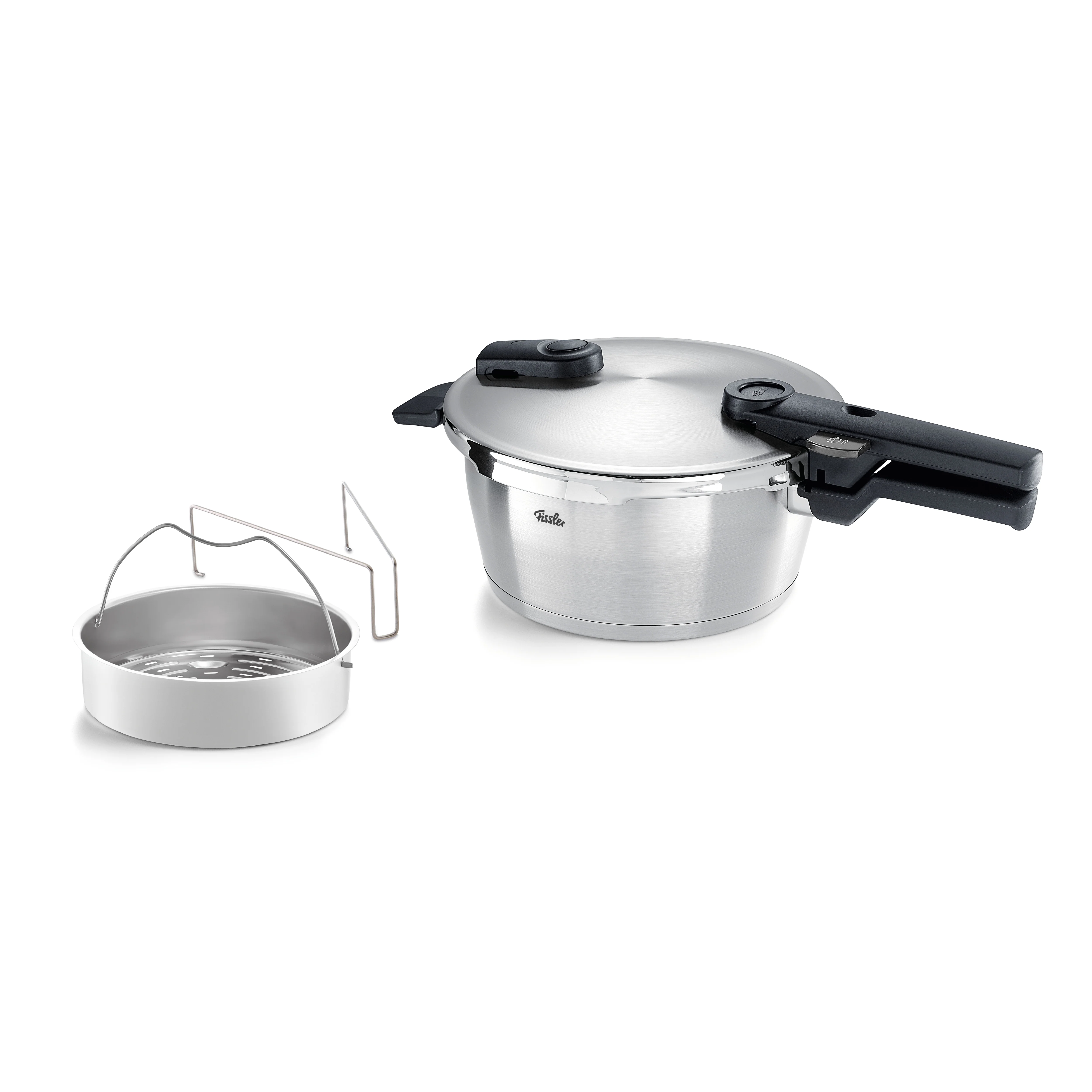 Vitaquick® Premium Schnellkochtopf mit Dämpfeinsatz - Image 4